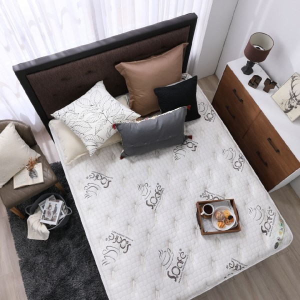 雲端系列 | 天然乳膠高碳鋼獨立筒床墊 | 普羅旺斯