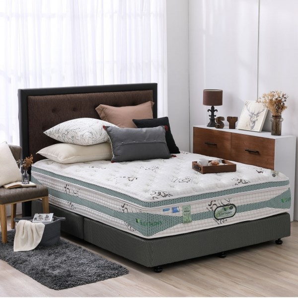 雲端系列 | 天然乳膠高碳鋼獨立筒床墊 | 普羅旺斯