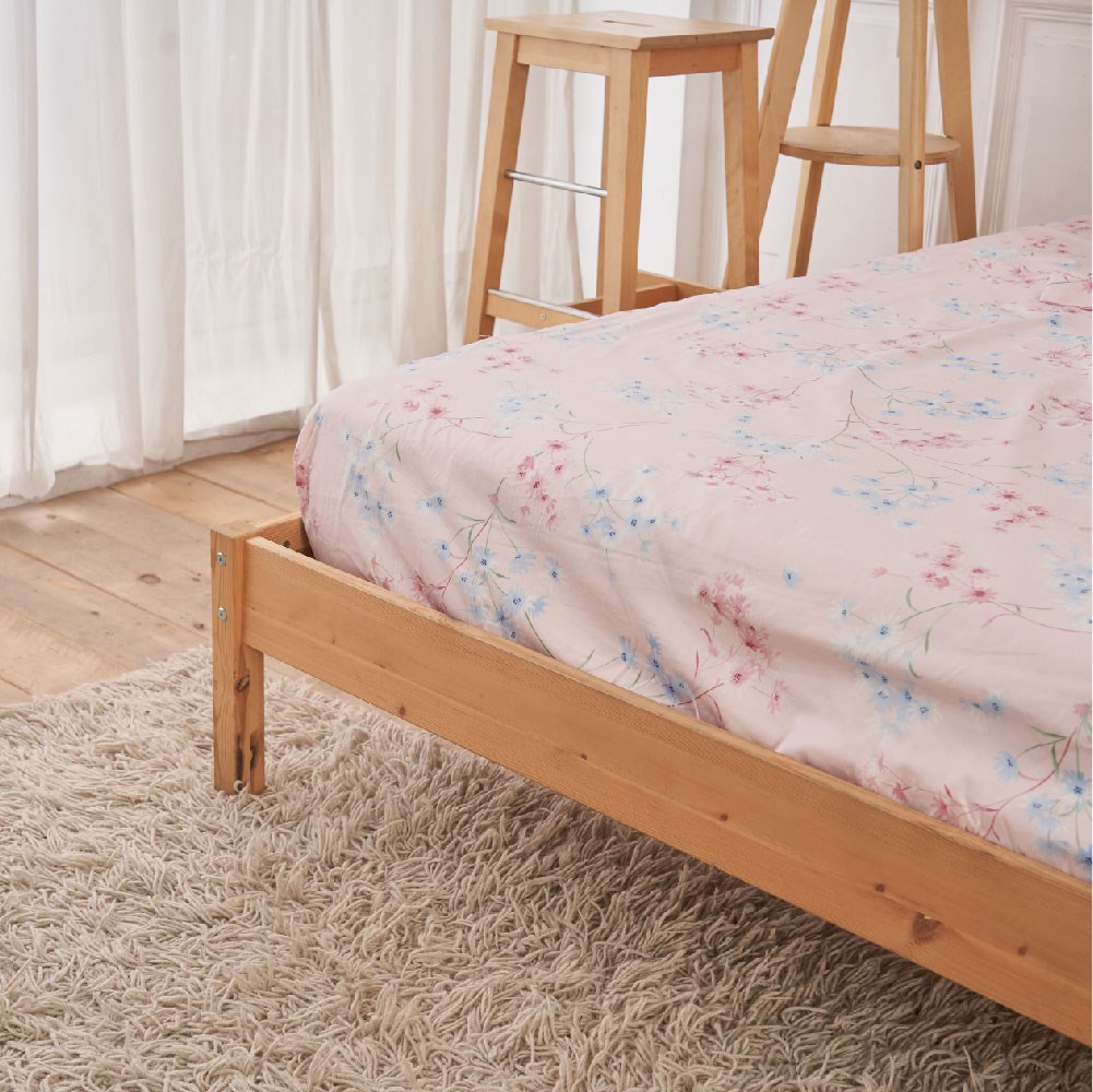 奧斯汀/床包組 /100%無異纖精梳純棉/1913花雰