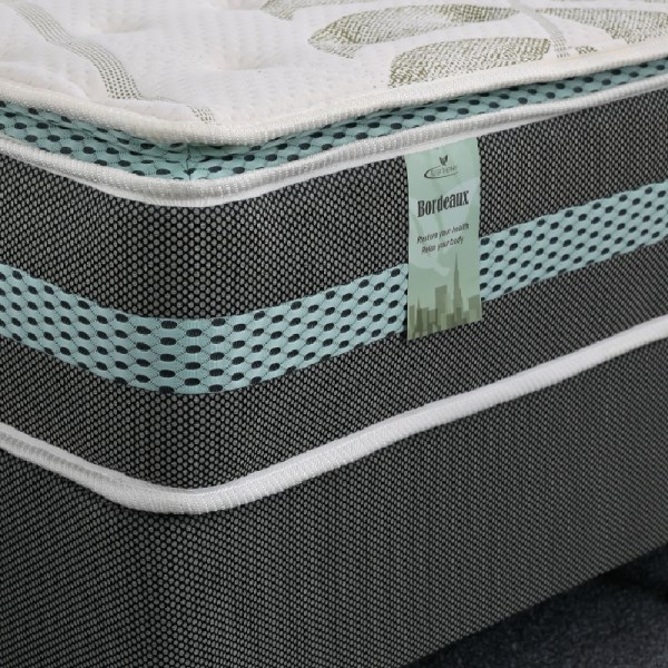 美得麗 | 純淨系列 |零壓力三段式獨立筒床墊| 波爾多