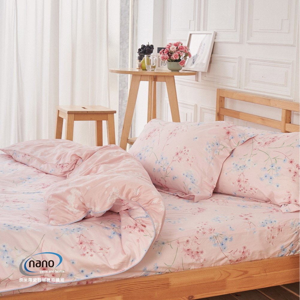 奧斯汀 | 薄被單 | 100%無異纖精梳純棉 | 1913花雰