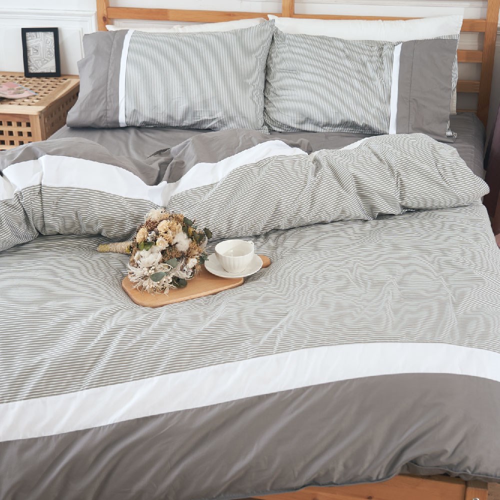 奧斯汀 | 薄被單  | 100%無異纖精梳純棉 | 555人文時尚