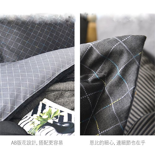 恩比 / 健康防螨抗菌40支天絲系列-EN612兩用被床包組