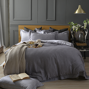 恩比 / 健康防螨抗菌40支天絲系列-EN603兩用被床包組