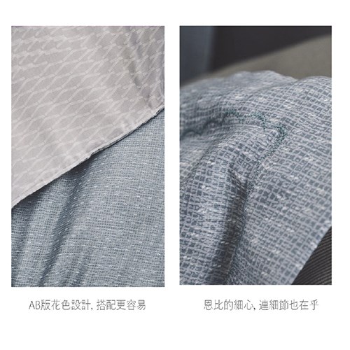 恩比 / 健康防螨抗菌40支天絲系列-EN602兩用被床包組 