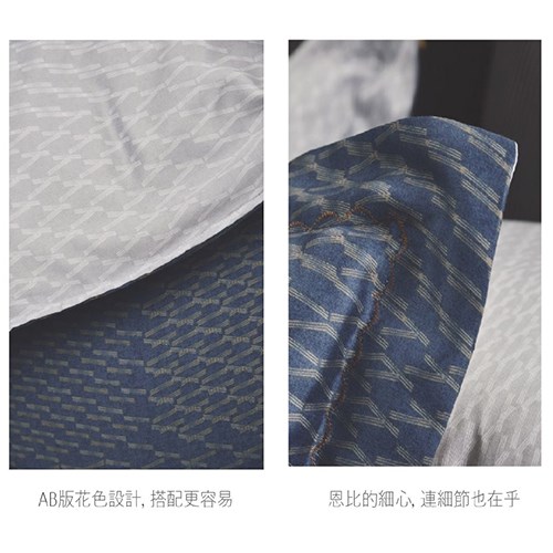 恩比 / 健康防螨抗菌40支天絲系列-EN601兩用被床包組 
