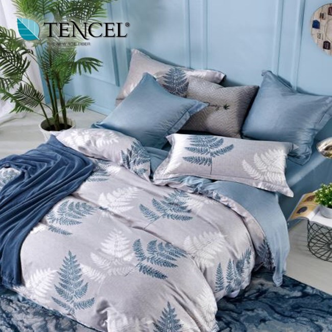 天絲寢具,親膚,兩用被床包組,七件是床罩組