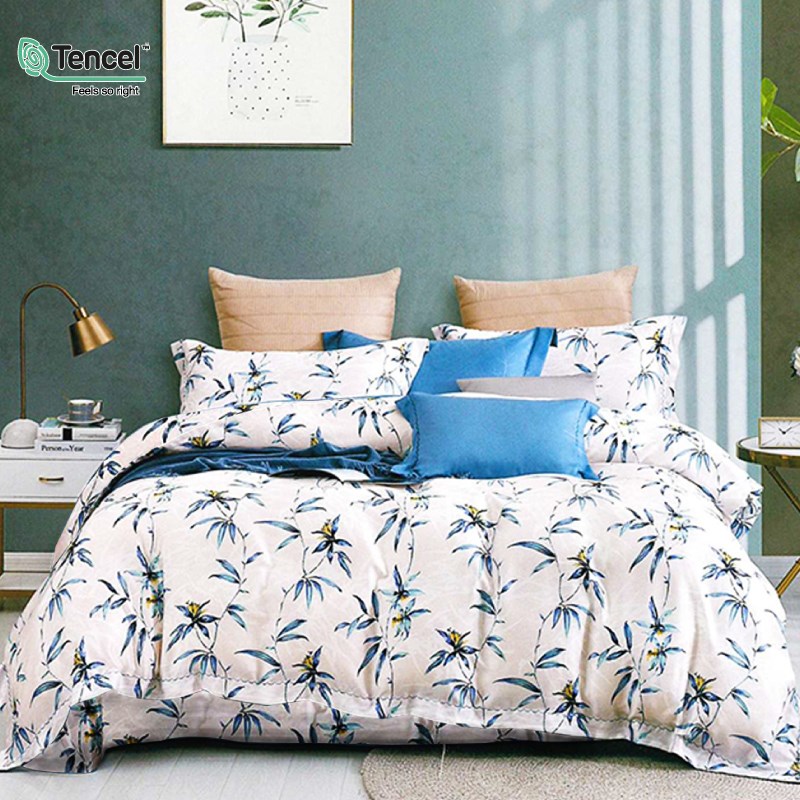 天絲寢具,親膚,兩用被床包組,七件是床罩組