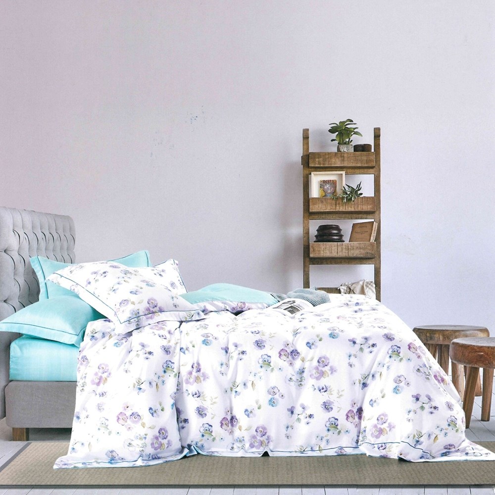 天絲寢具,親膚,兩用被床包組,七件是床罩組