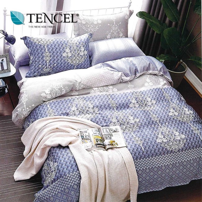 天絲寢具,親膚,兩用被床包組,七件是床罩組