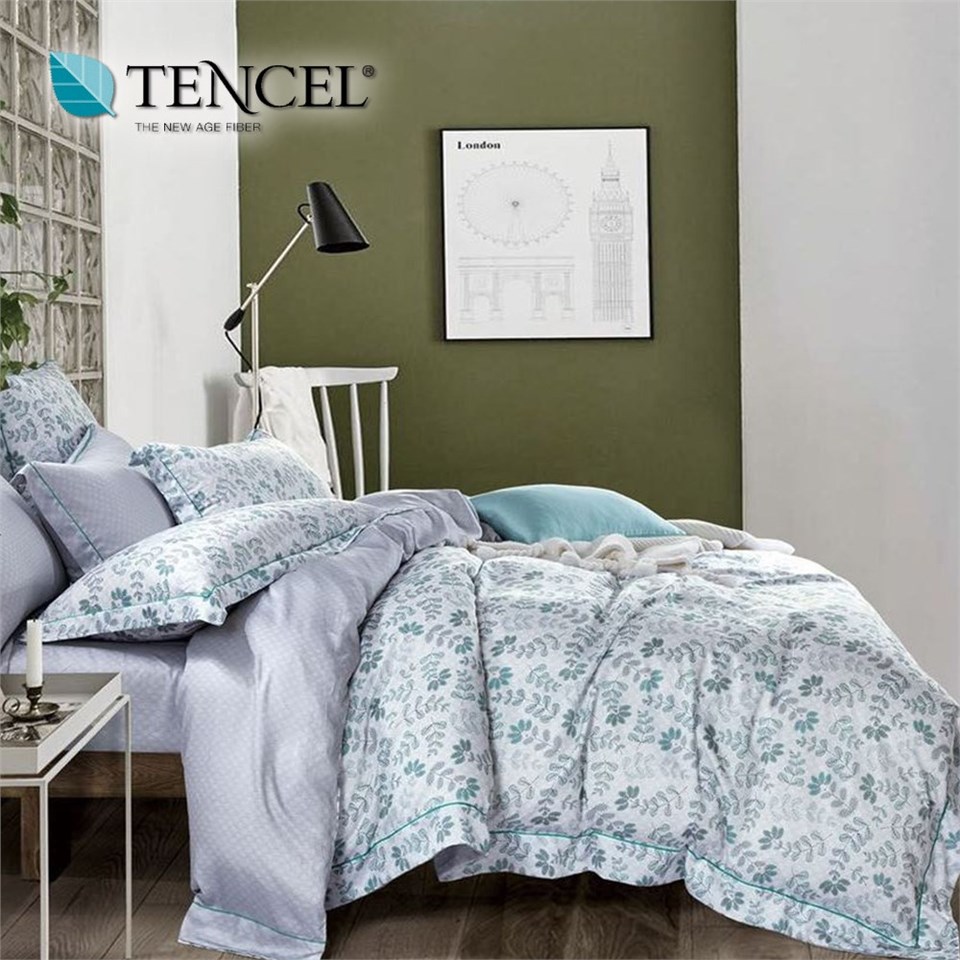 天絲寢具,親膚,兩用被床包組,七件是床罩組