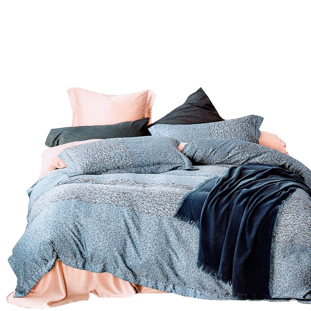 天絲寢具,親膚,兩用被床包組,七件是床罩組