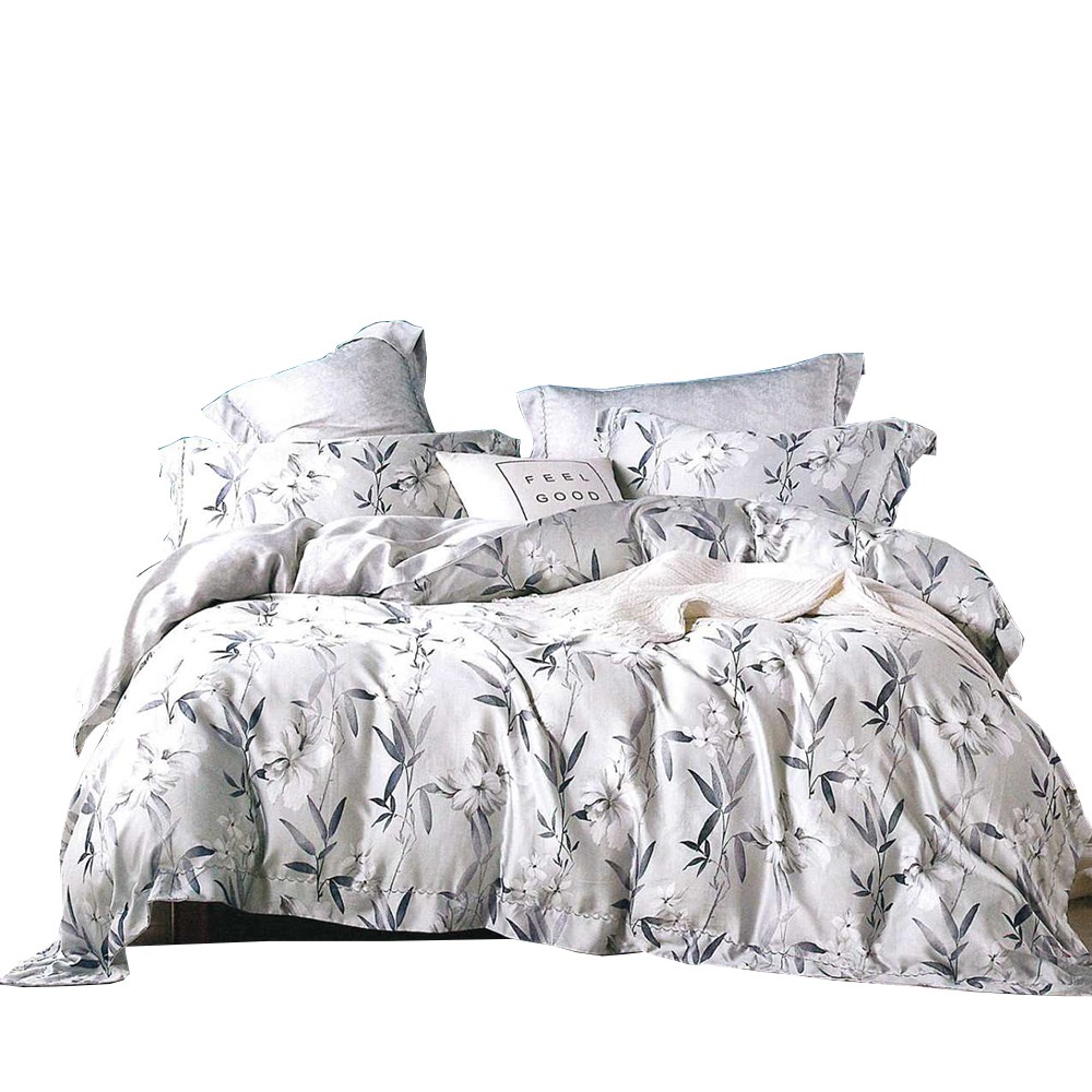 天絲寢具,親膚,兩用被床包組,七件是床罩組