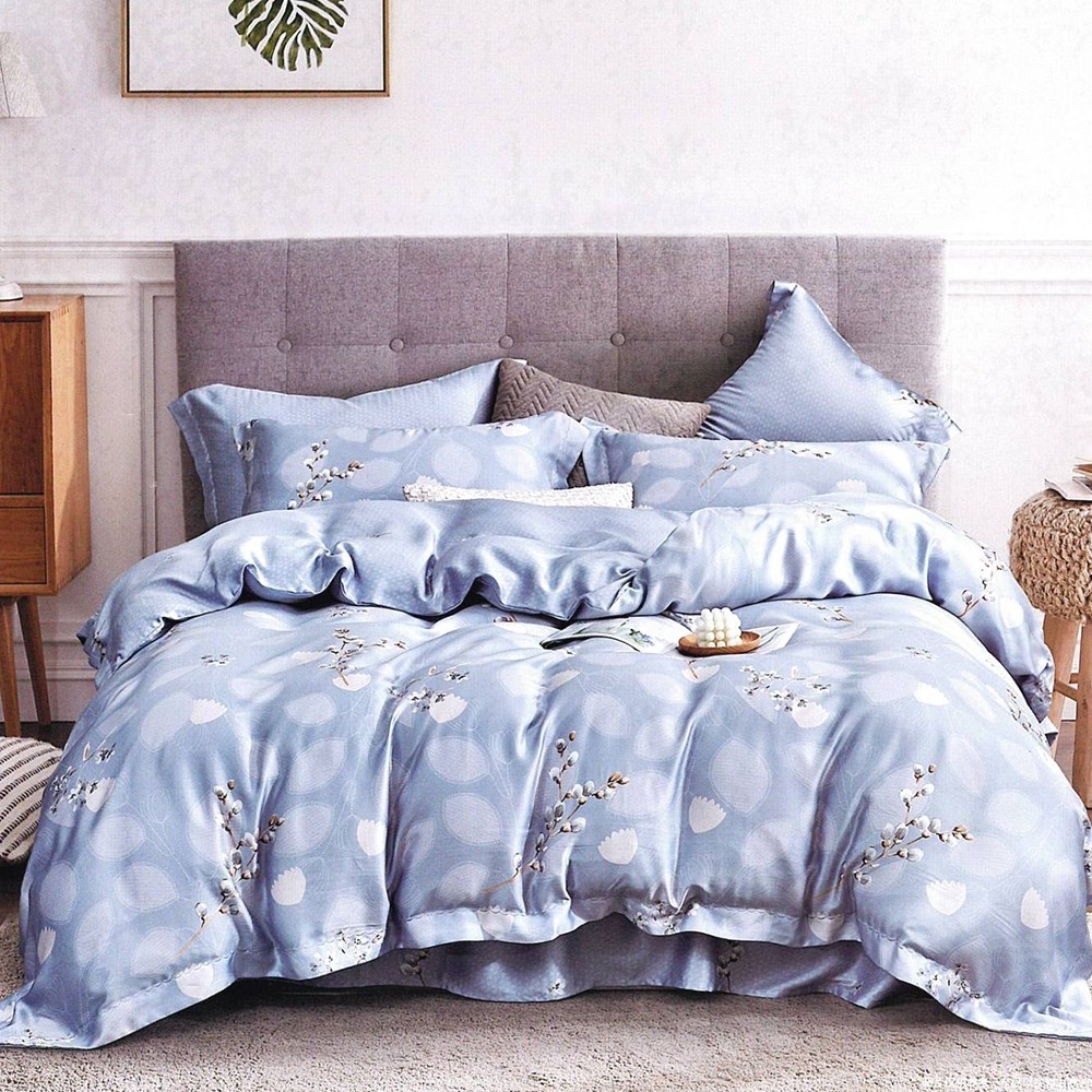 天絲寢具,親膚,兩用被床包組,七件是床罩組