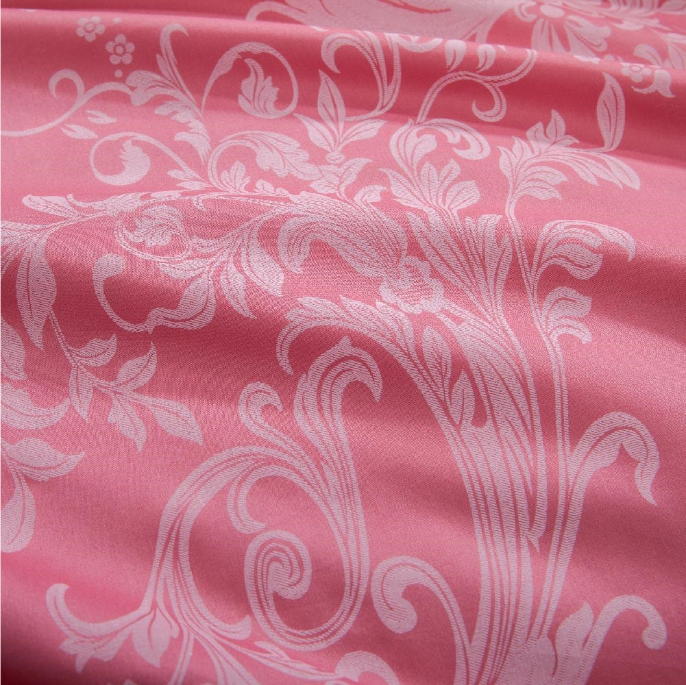 兩用被床包組/床罩組/床包組/被單/100%無異纖精梳純棉/2101心花怒放(粉)