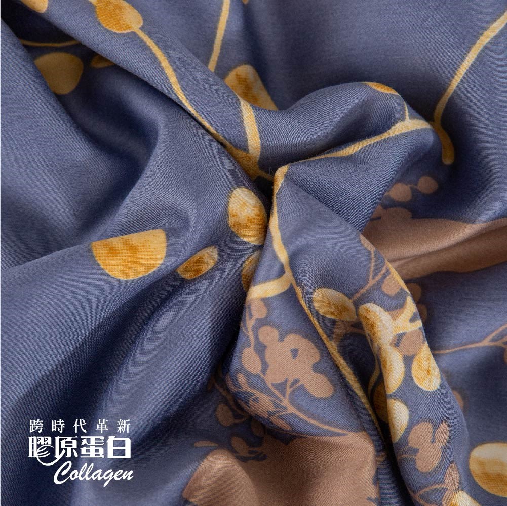 AST-天絲膠原蛋白系列/2123小夜曲/兩用被床包組