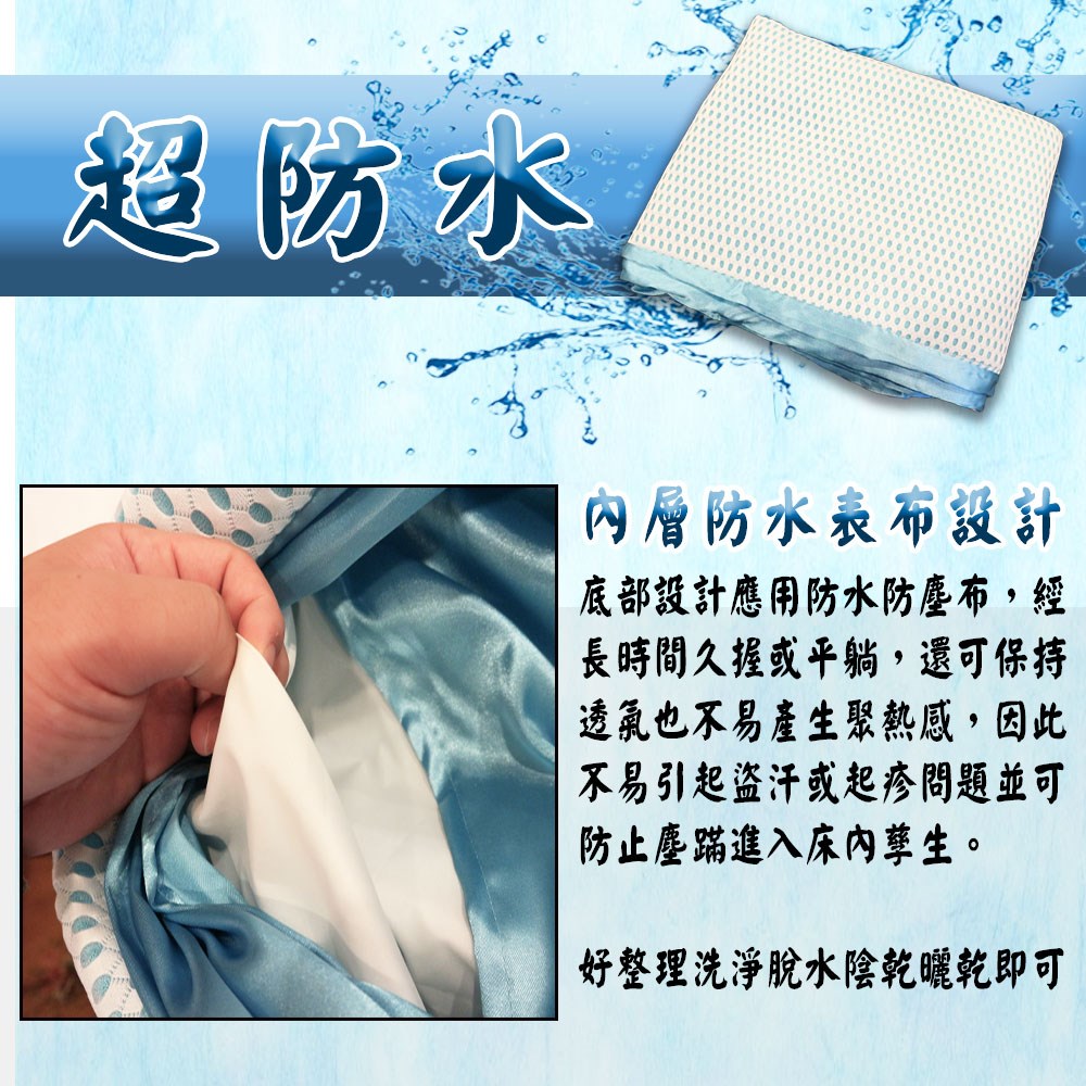 弗麗專利透氣床包