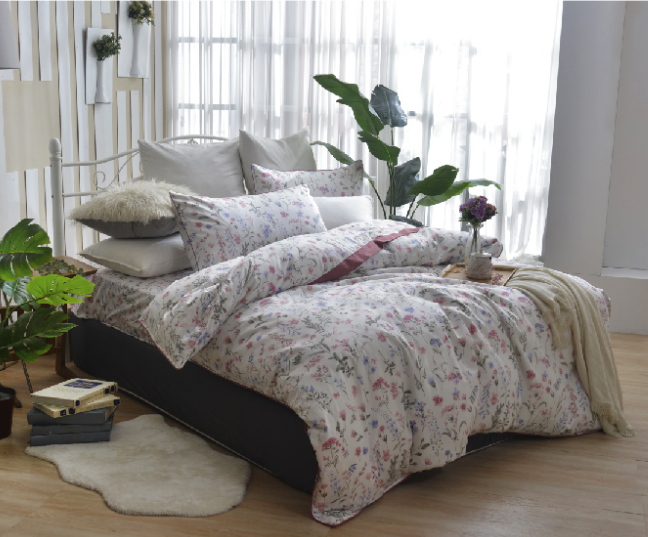恩比寢飾 | 兩用被床包組 | 印象系列 100%精梳棉 | 花顏植覺