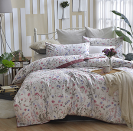 恩比寢飾 | 兩用被床包組 | 印象系列 100%精梳棉 | 花顏植覺