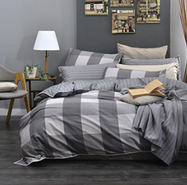 恩比寢飾 | 兩用被床包組 | 印象系列 100%精梳棉 | 英倫爵士