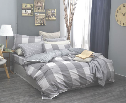 恩比寢飾 | 兩用被床包組 | 印象系列 100%精梳棉 | 英倫爵士