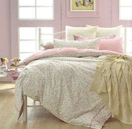 恩比寢飾 | 兩用被床包組 | 印象系列 100%精梳棉 | 鳥語花香