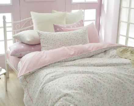 恩比寢飾 | 兩用被床包組 | 印象系列 100%精梳棉 | 鳥語花香