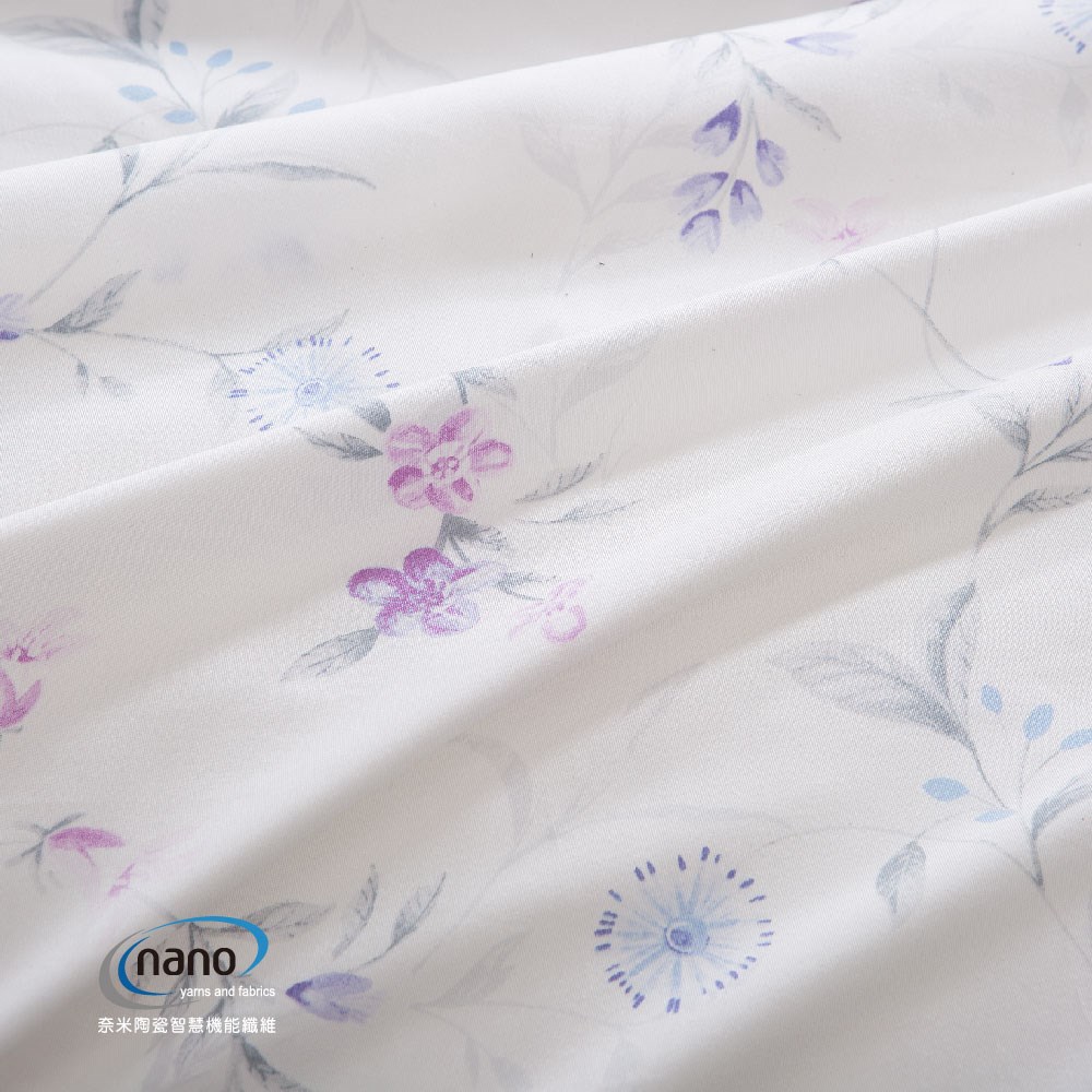 奧斯汀|純粹好棉|2303瓔珞(粉)|床包組|兩用被床包組|床罩組|被單|兩用被|100%無異纖精梳純棉