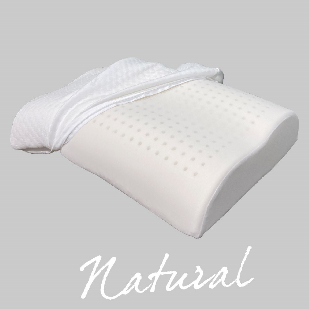 奧斯汀/乳膠枕/PA2211Nature天然乳膠枕-雙弧舒壓枕