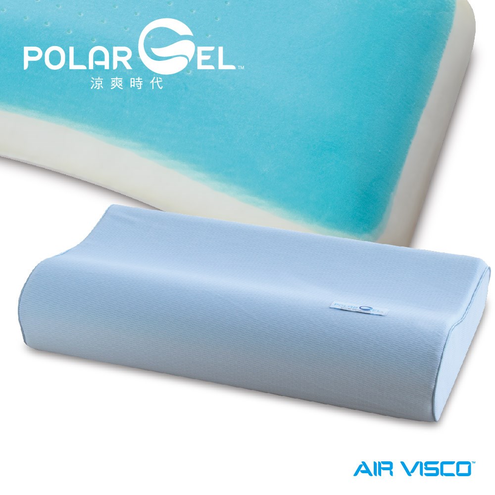 奧斯汀/記憶枕/PA2207極地冷凝記憶枕-人體工學款