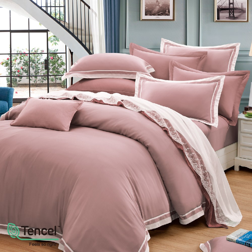 奧斯汀/兩用被床包組/60支天絲/2357小日子系列