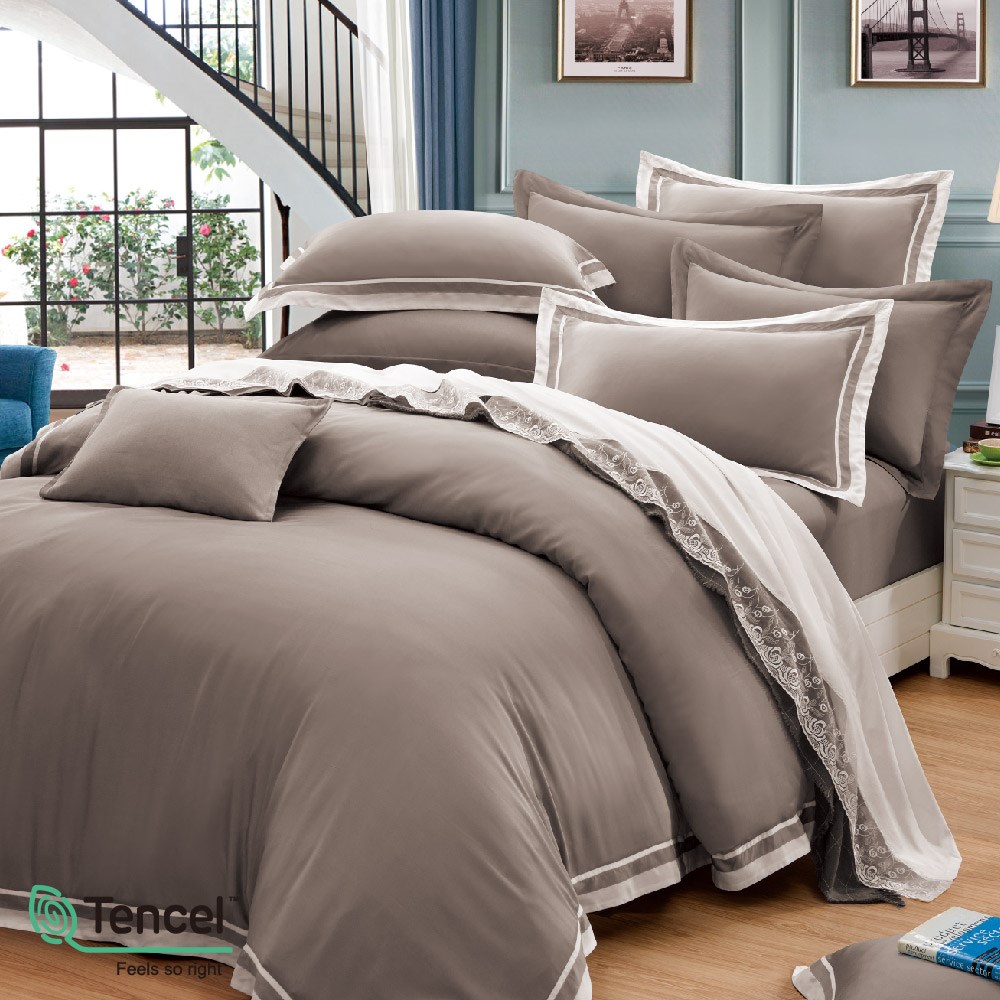 奧斯汀/兩用被床包組/60支天絲/2357小日子系列