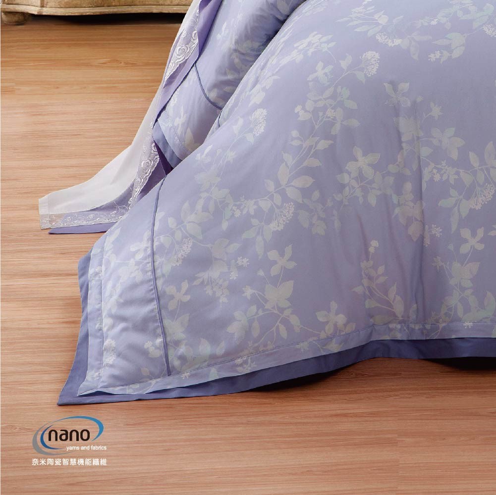 兩用被床包組/床罩組/床包組/被單 /天絲+無異纖純棉二合一/2108柔依 