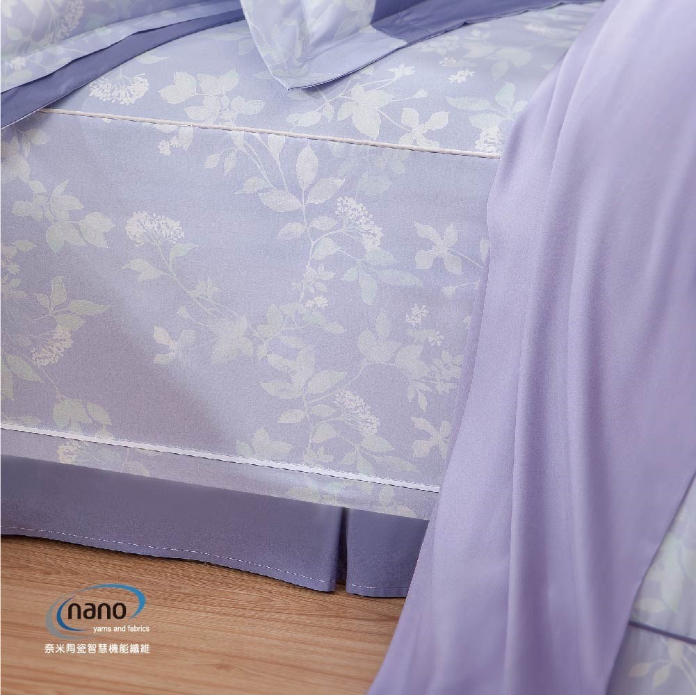 兩用被床包組/床罩組/床包組/被單 /天絲+無異纖純棉二合一/2108柔依 