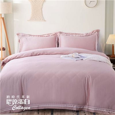 奧斯汀天絲/天絲膠原蛋白系列/2139漫漫/两用被床包组/多色選擇