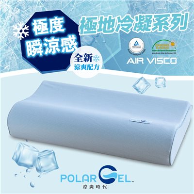 奧斯汀/記憶枕/PA2207極地冷凝記憶枕-人體工學款