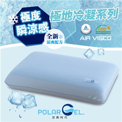 奧斯汀/記憶枕/PA2208極地冷凝記憶枕-標準平面款